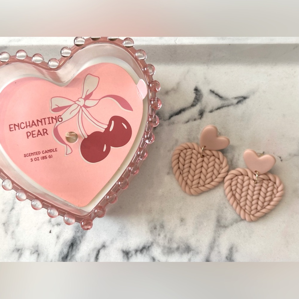 Madeinsea Clay Heart Shape Earrings
